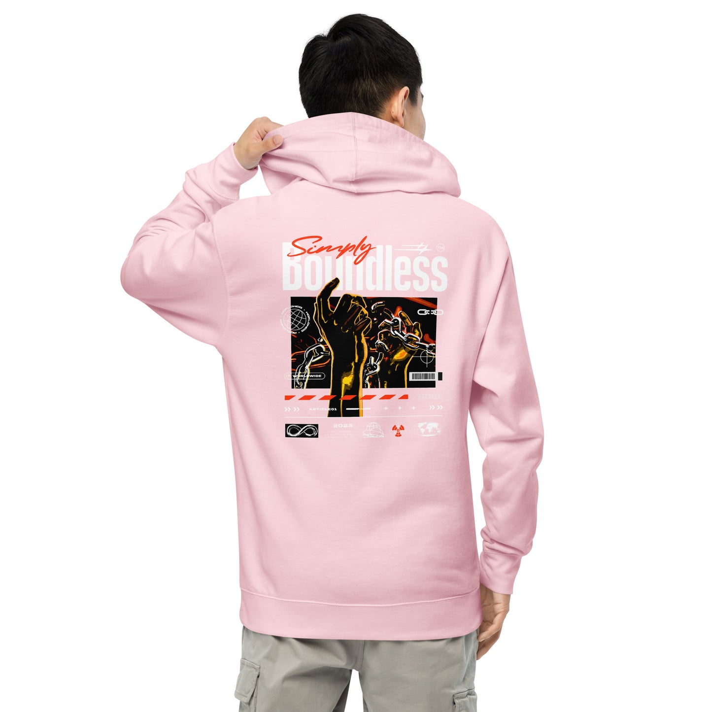Unisex midweight hoodie