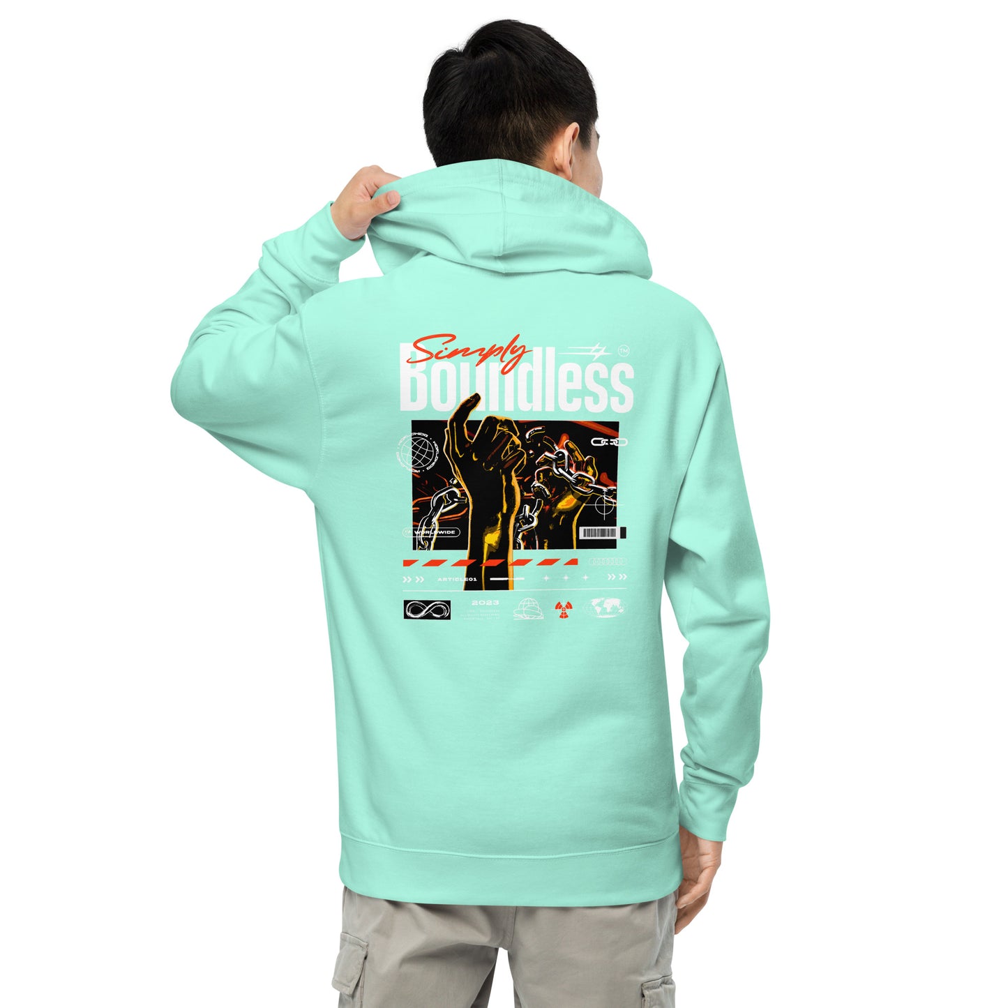 Unisex midweight hoodie