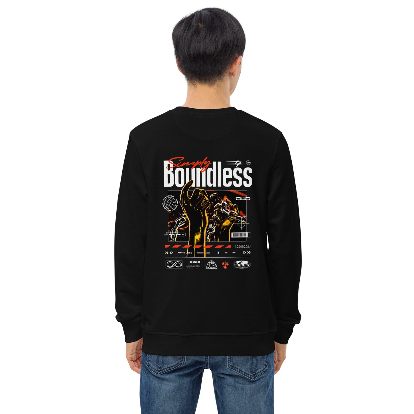 Unisex organic sweatshirt
