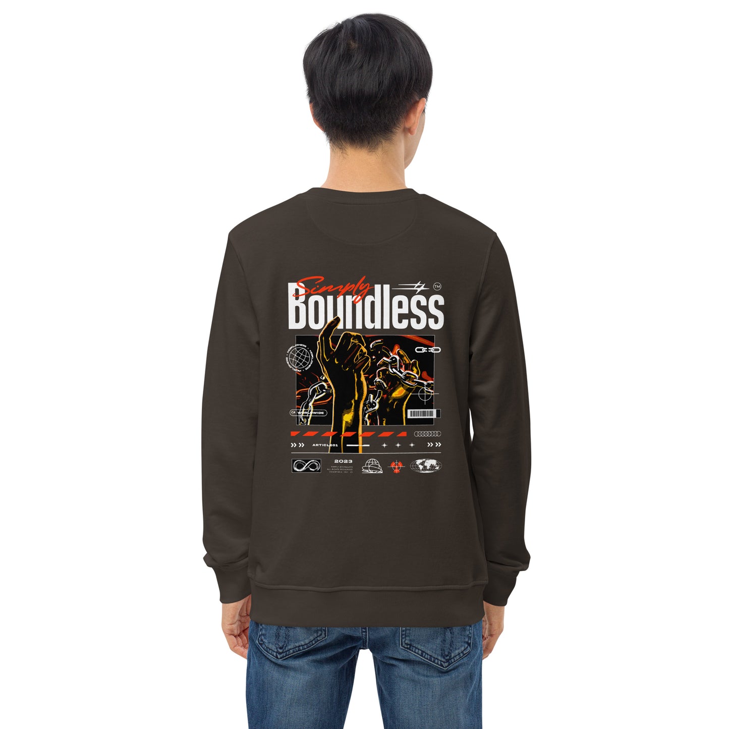 Unisex organic sweatshirt