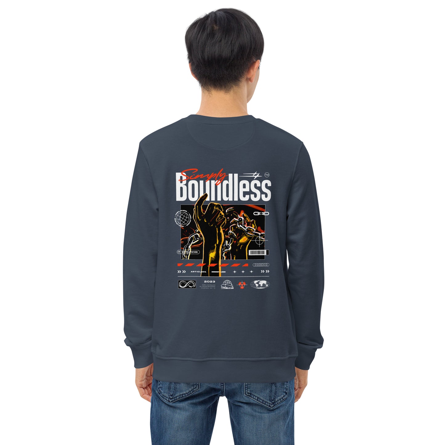 Unisex organic sweatshirt