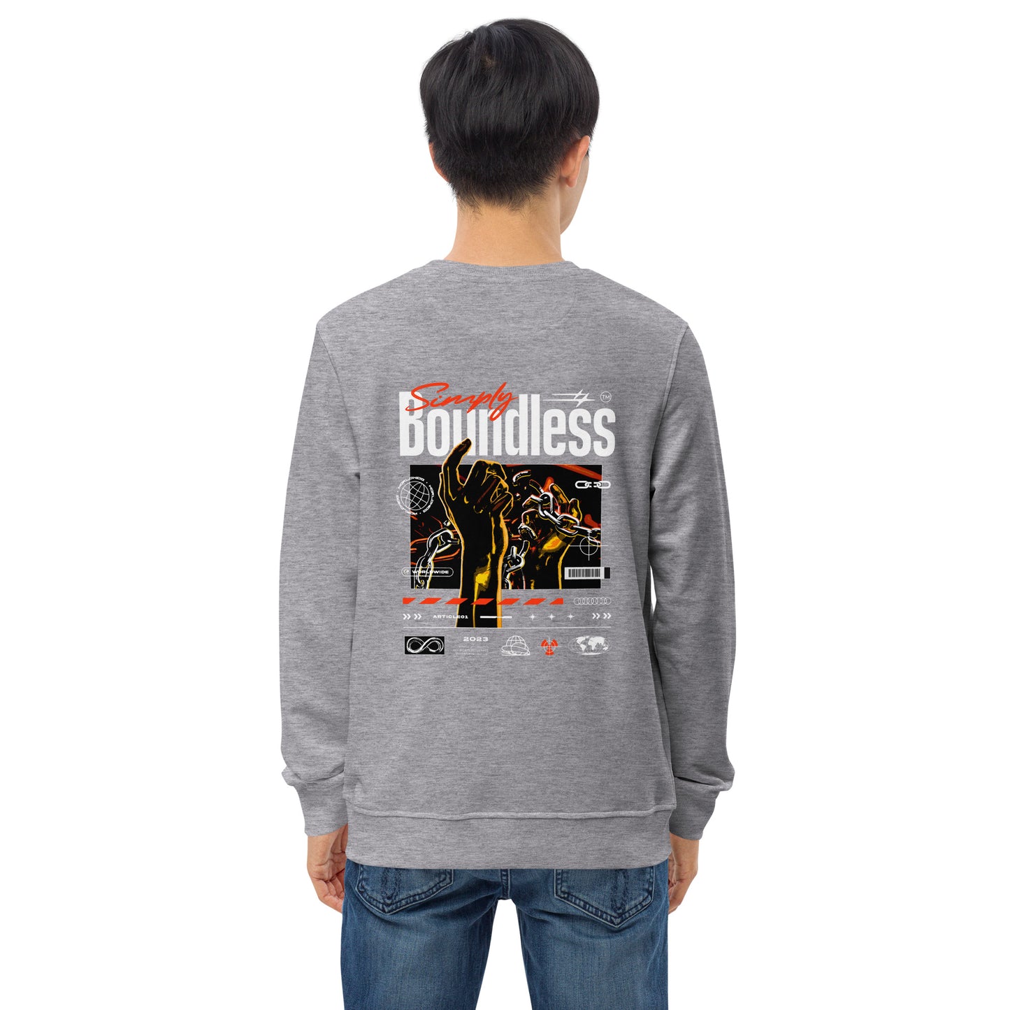 Unisex organic sweatshirt