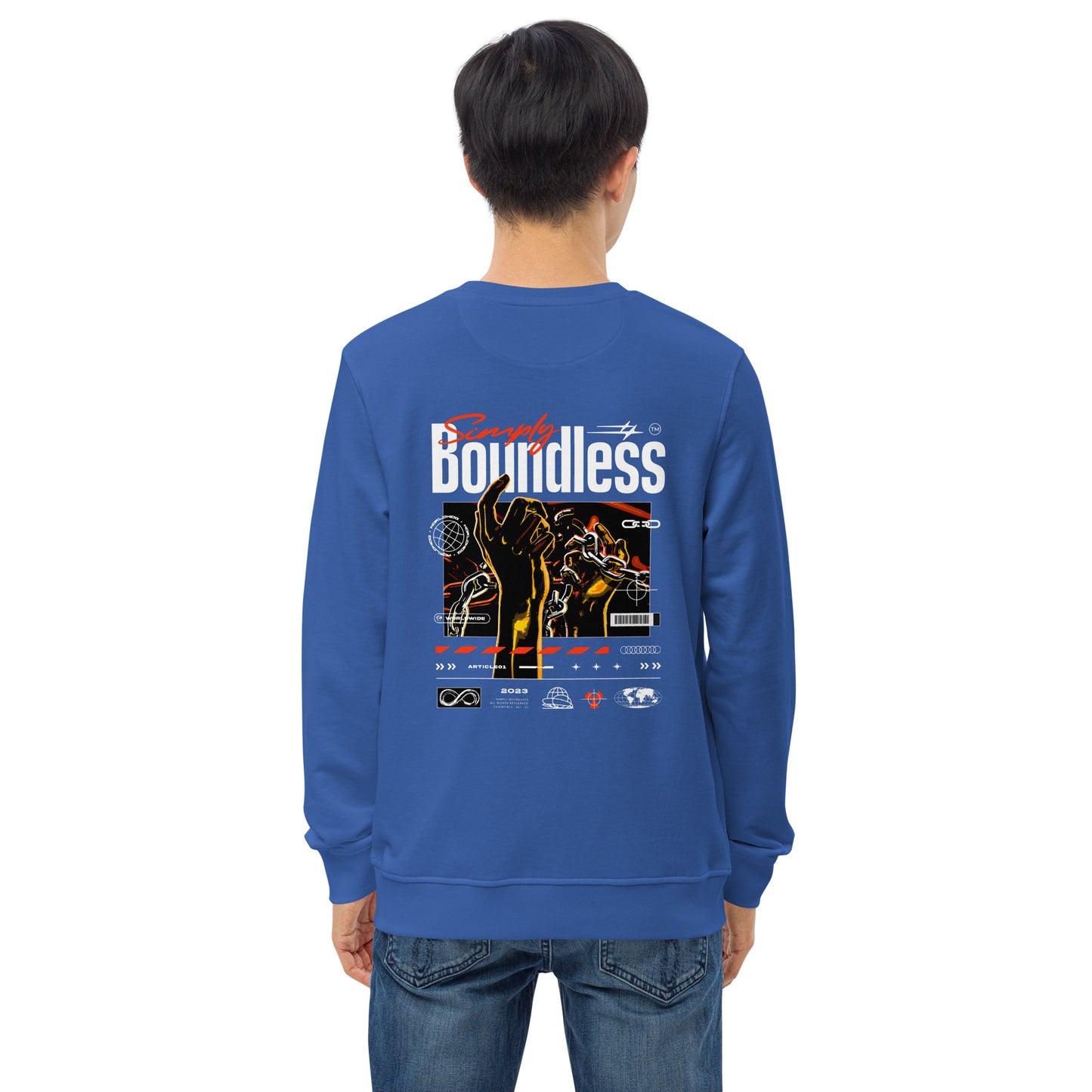 Unisex organic sweatshirt